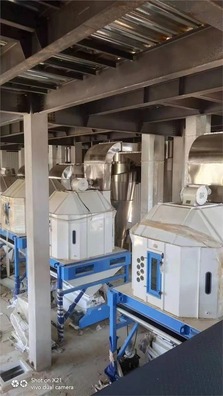 Counterflow cooler installation 1